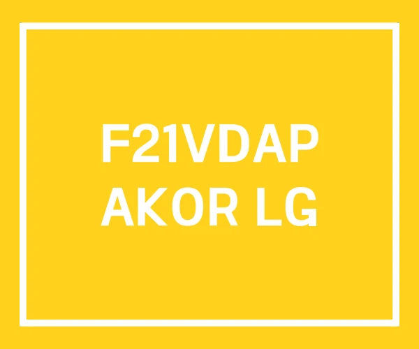F21VDAP AKOR LG F21VDAP AKOR LG