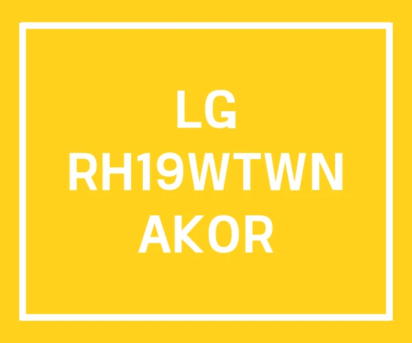 LG RH19WTWN AKOR
