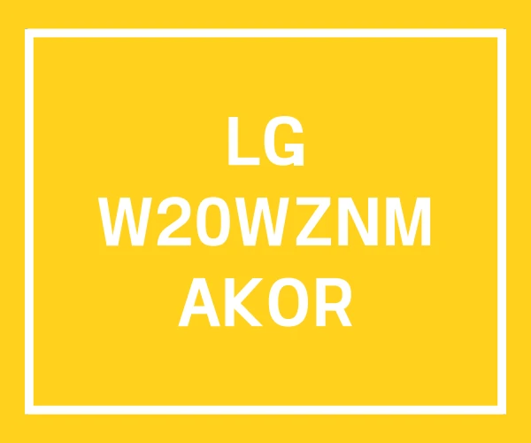 LG W20WZNM AKOR