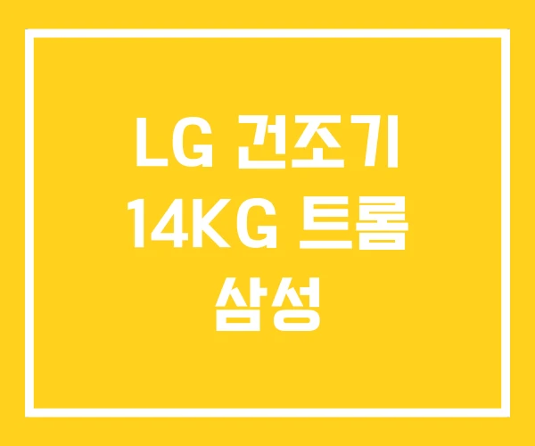 LG 건조기 14KG 트롬 삼성 LG 건조기 14KG 트롬 삼성