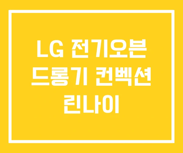 LG 전기오븐 드롱기 컨벡션 린나이 LG 전기오븐 드롱기 컨벡션 린나이