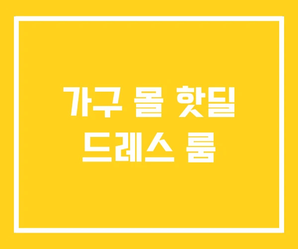 가구 몰 핫딜 드레스 룸 가구 몰 핫딜 드레스 룸