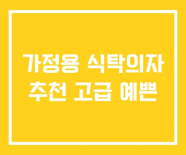 가정용 식탁의자 추천 고급 예쁜 가정용 식탁의자 추천 고급 예쁜