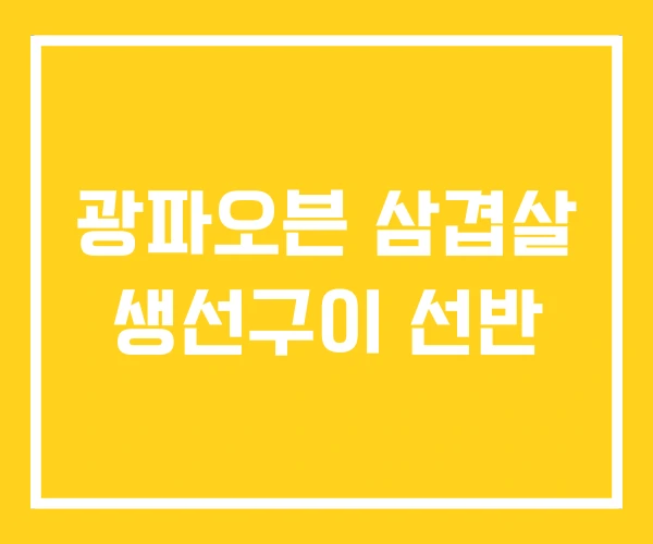 광파오븐 삼겹살 생선구이 선반 광파오븐 삼겹살 생선구이 선반