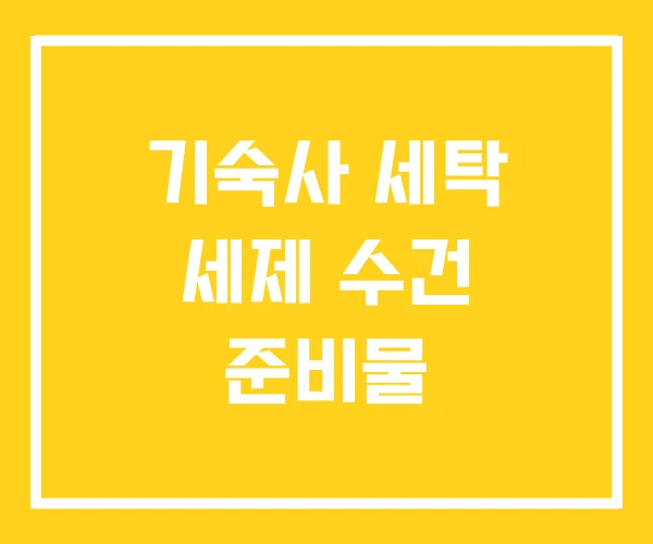 기숙사 세탁 세제 수건 준비물 기숙사 세탁 세제 수건 준비물