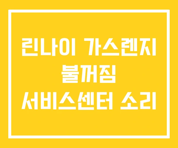 린나이 가스렌지 불꺼짐 서비스센터 소리 린나이 가스렌지 불꺼짐 서비스센터 소리