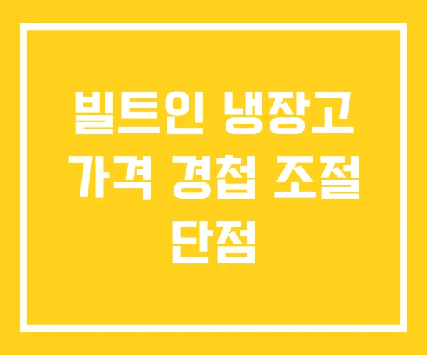 빌트인 냉장고 가격 경첩 조절 단점 빌트인 냉장고 가격 경첩 조절 단점