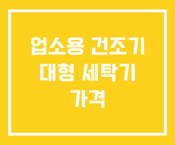 업소용 건조기 대형 세탁기 가격 업소용 건조기 대형 세탁기 가격