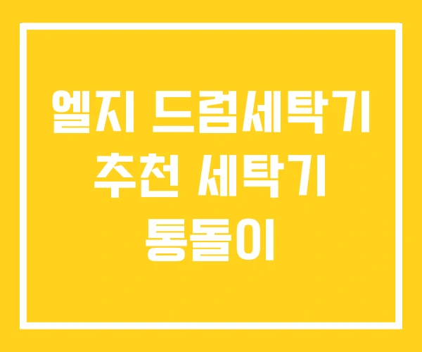 엘지 드럼세탁기 추천 세탁기 통돌이 엘지 드럼세탁기 추천 세탁기 통돌이
