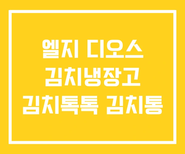 엘지 디오스 김치냉장고 김치톡톡 김치통 엘지 디오스 김치냉장고 김치톡톡 김치통