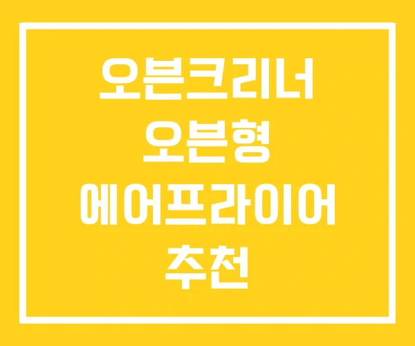 오븐크리너 오븐형 에어프라이어 추천 오븐크리너 오븐형 에어프라이어 추천