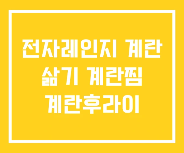 전자레인지 계란 삶기 계란찜 계란후라이 전자레인지 계란 삶기 계란찜 계란후라이