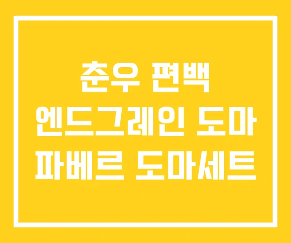 춘우 편백 엔드그레인 도마 파베르 도마세트