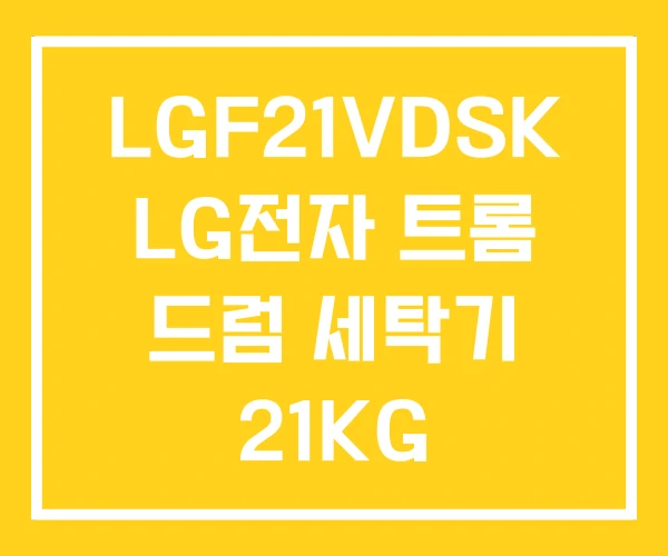 LGF21VDSK LG전자 트롬 드럼 세탁기 21KG LGF21VDSK LG전자 트롬 드럼 세탁기 21KG