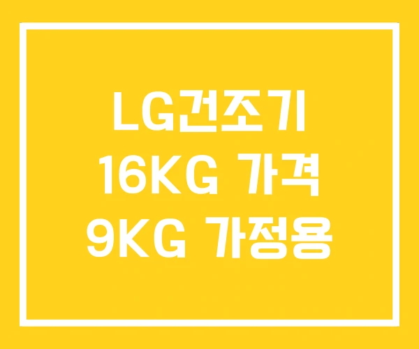 LG건조기 16KG 가격 9KG 가정용 LG건조기 16KG 가격 9KG 가정용