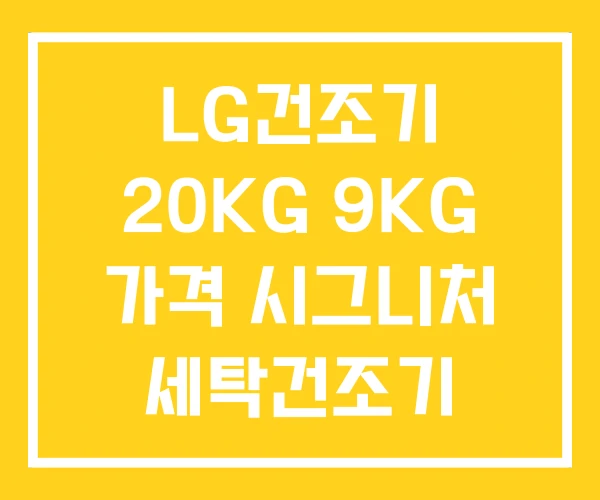 LG건조기 20KG 9KG 가격 시그니처 세탁건조기 LG건조기 20KG 9KG 가격 시그니처 세탁건조기