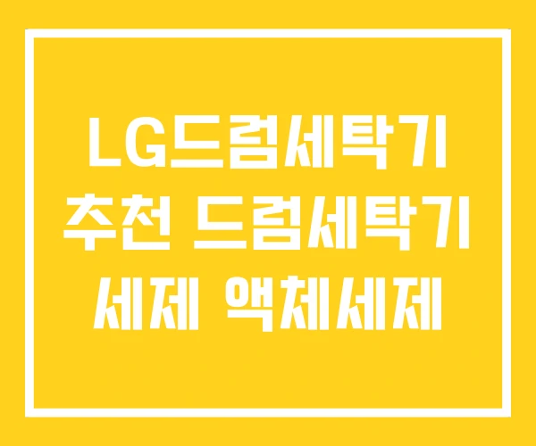 LG드럼세탁기 추천 드럼세탁기 세제 액체세제 LG드럼세탁기 추천 드럼세탁기 세제 액체세제