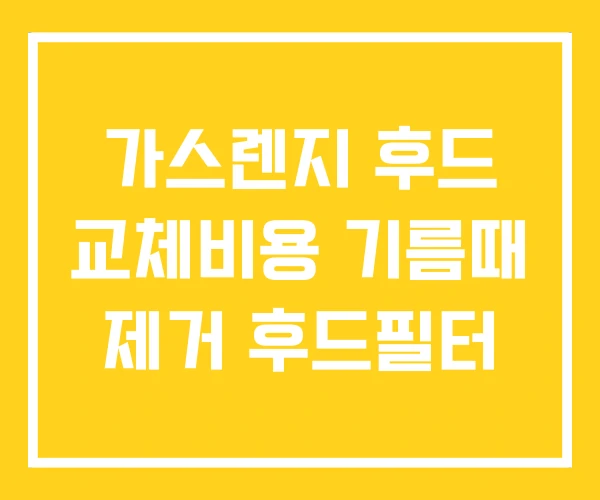 가스렌지 후드 교체비용 기름때 제거 후드필터 가스렌지 후드 교체비용 기름때 제거 후드필터