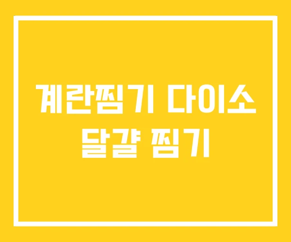 계란찜기 다이소 달걀 찜기 계란찜기 다이소 달걀 찜기