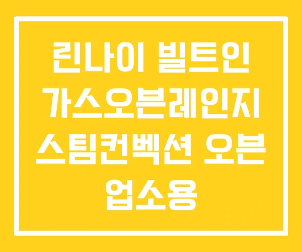 린나이 빌트인 가스오븐레인지 스팀컨벡션 오븐 업소용 린나이 빌트인 가스오븐레인지 스팀컨벡션 오븐 업소용