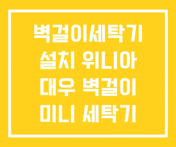 벽걸이세탁기 설치 위니아 대우 벽걸이 미니 세탁기 벽걸이세탁기 설치 위니아 대우 벽걸이 미니 세탁기