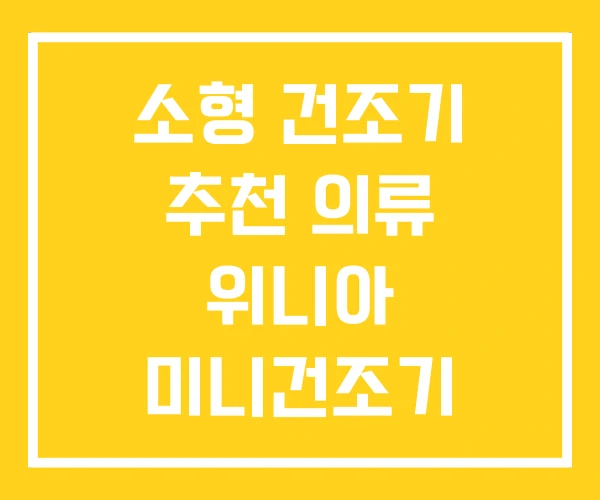 소형 건조기 추천 의류 위니아 미니건조기 소형 건조기 추천 의류 위니아 미니건조기