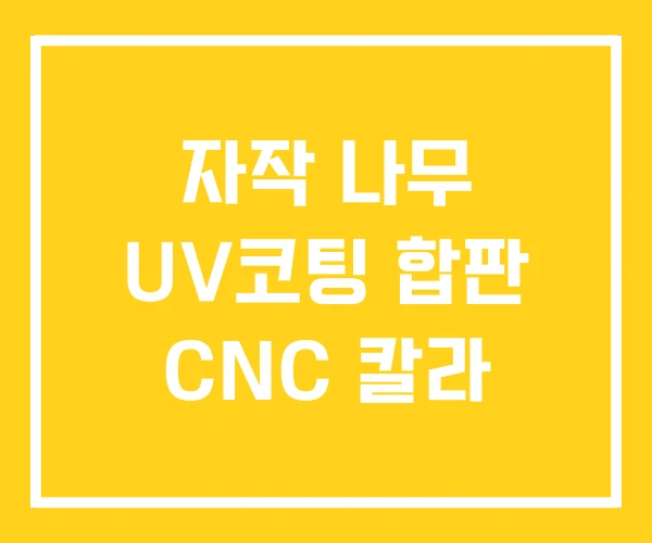 자작 나무 UV코팅 합판 CNC 칼라 자작 나무 UV코팅 합판 CNC 칼라